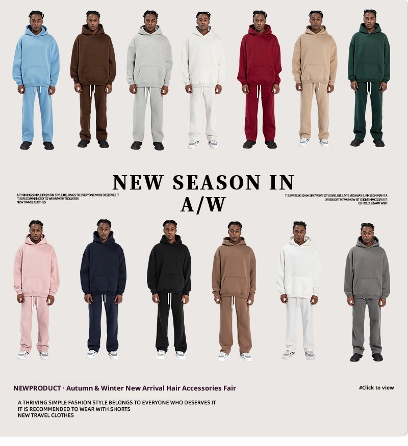 boy Boy KITE Abbigliamento da uomo | Felpa con cappuccio e doppia cerniera in pile pesante 350G dalla vestibilità squadrata per uomo_voghion.com