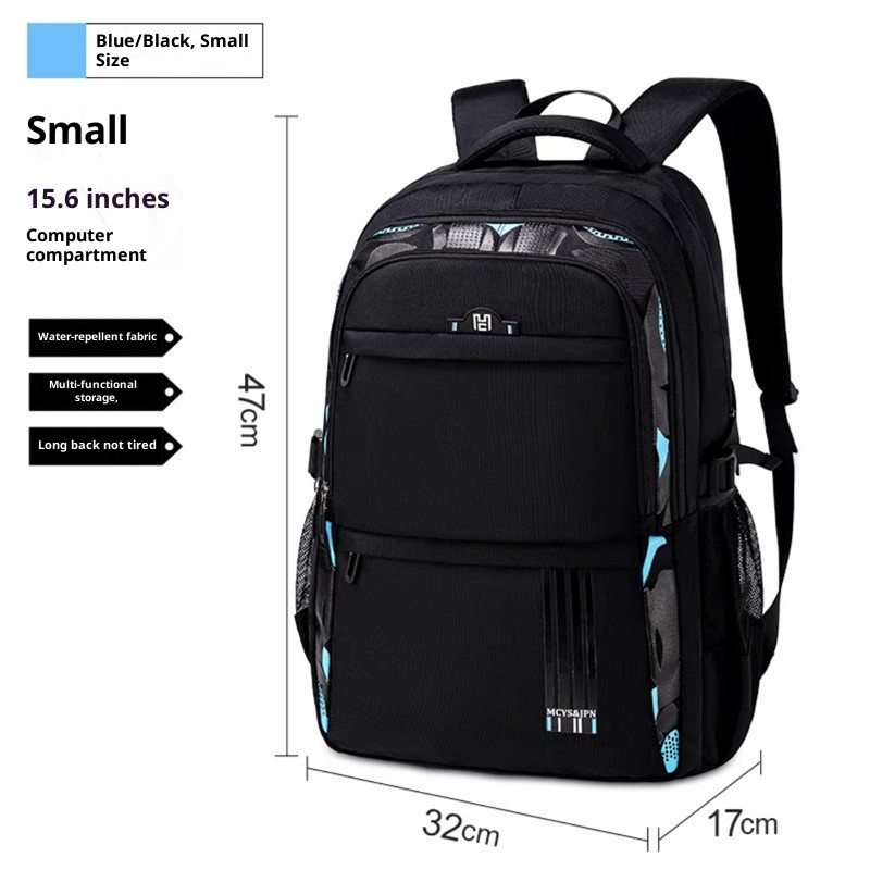 ActiveGo In Stock Korean Version Large Capacity Personality Multi-Functional School Bag Men's Business Travel Backpack Commuting_voghion.com