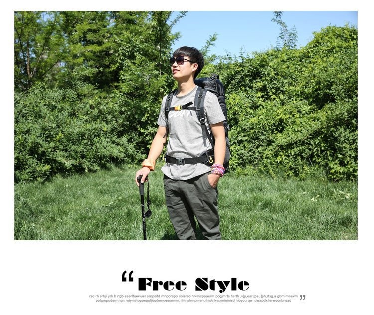 Sac à dos ActiveGo Outdoor Mountaineering pour hommes et femmes, grande capacité, léger et imperméable, idéal pour la randonnée et les voyages._voghion.com