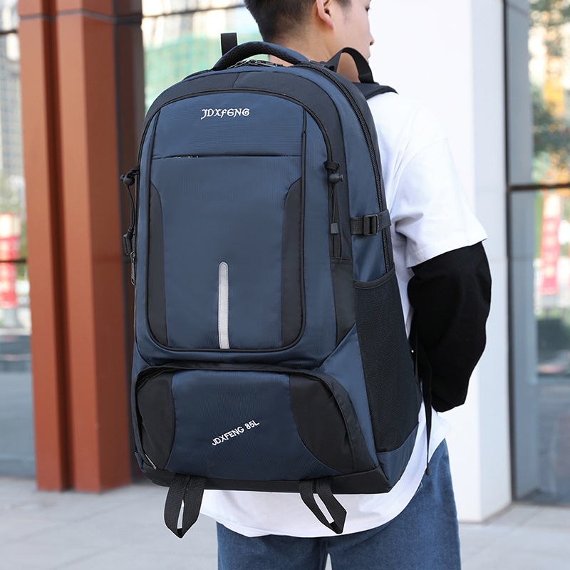 Zaino da viaggio per uomo ActiveGo, impermeabile, di grande capacità, per escursioni, sport all'aria aperta, scuola, all'ingrosso_voghion.com