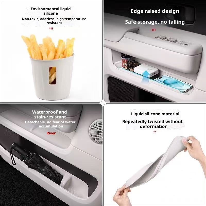 25 modelli Ideal MEGA Home/Set di tappetini in silicone ultra modificati speciali per interni auto completi_voghion.com