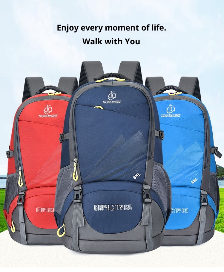 ActiveGo Waterproof And Wear-resistant Large Capacity New Hiking Camping Travel Mountaineering Bag Outdoor Backpack_voghion.com