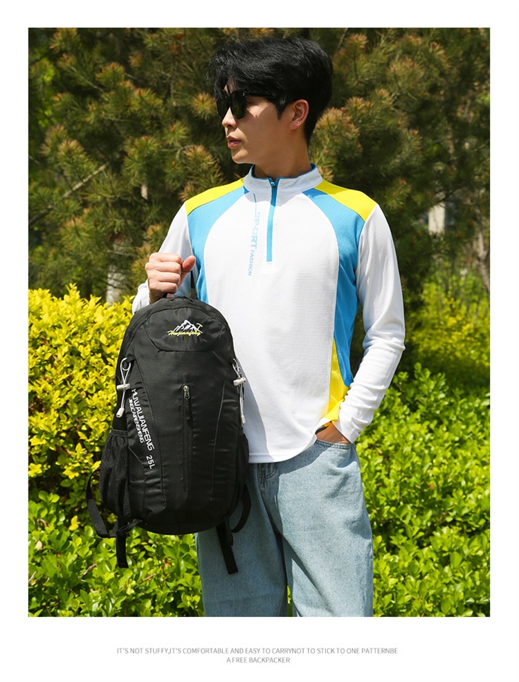 ActiveGo 2025 New Cross-Border Water-Resistant Hiking Multi-Functional Sports Travel Backpack Large Capacity Outdoor Double_voghion.com