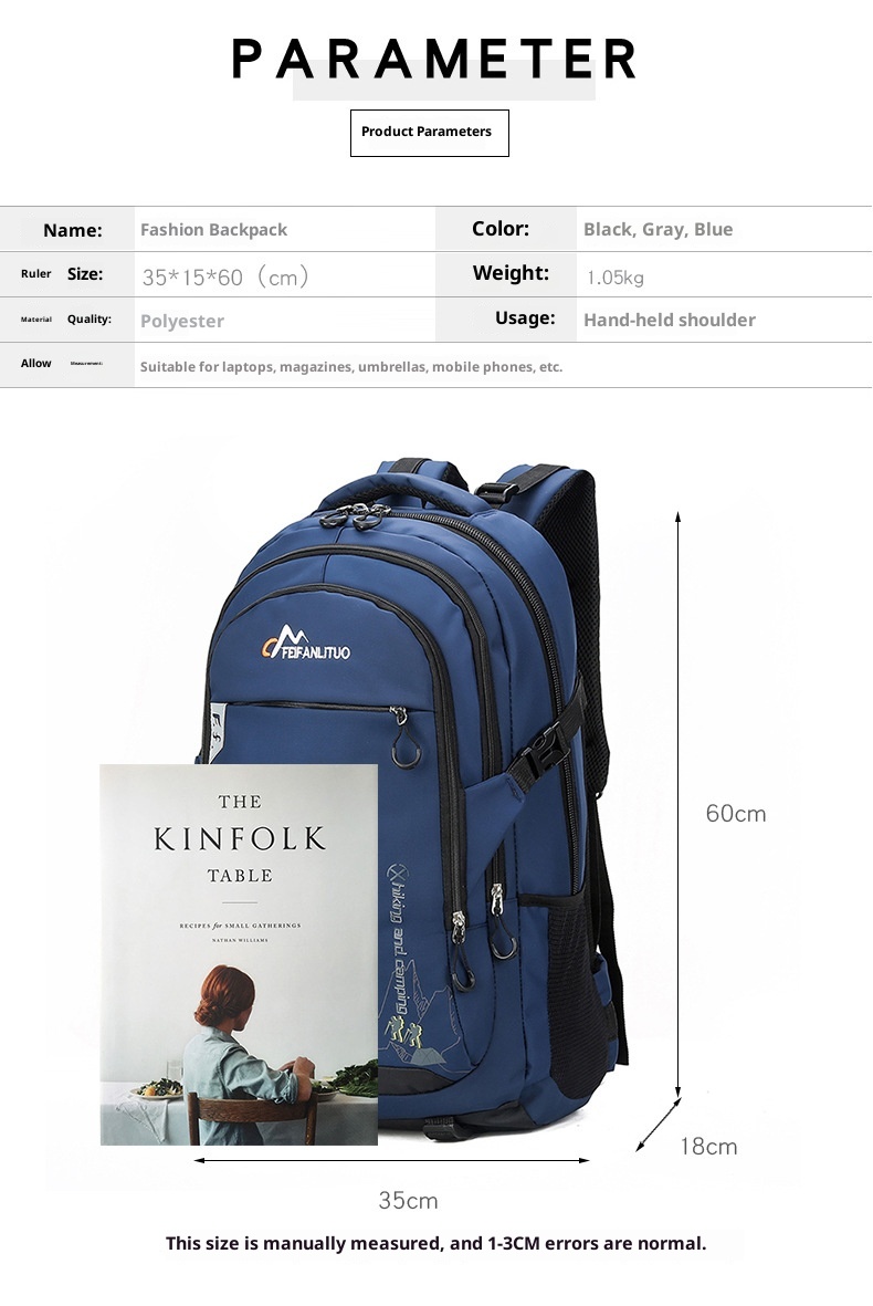 ActiveGo Wholesale Hiking Bag Multifunctional Travel Waterproof Outdoor Large Capacity Factory Backpack Men's New Style_voghion.com