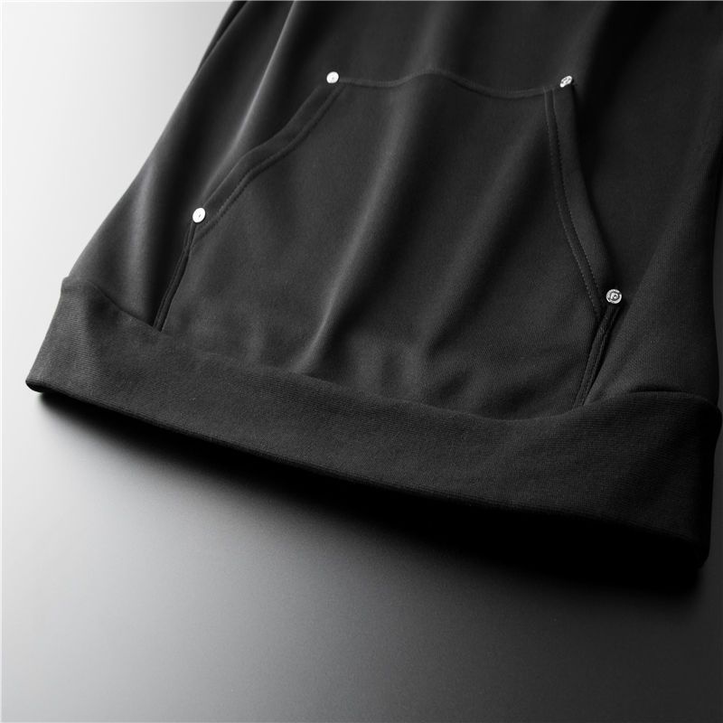 ragazzo Ragazzo 2025 Autunno Inverno Nuova Felpa Casual Sportiva Per Uomo Trendy Bello Moda Pile Con Cappuccio Set Due Pezzi_voghion.com