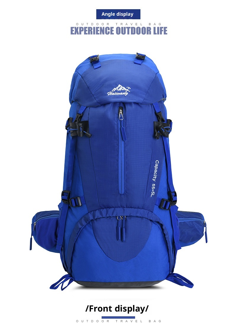 ActiveGo Sipariş Bağlantısı Açık Hava Yürüyüşü Erkekler 60L Büyük Kapasiteli Hafif Sırt Çantası Kadın Trekking Çantası Su Geçirmez Seyahat_voghion.com