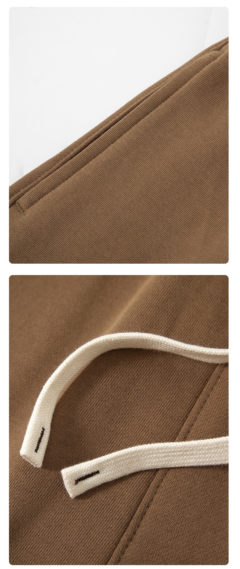 ragazzo Ragazzo KITE Abbigliamento Uomo Autunno Inverno 2025 Stile Americano Transfrontaliero Largo Tinta Unita Basic 430G Puro Cotone Con Cappuccio_voghion.com