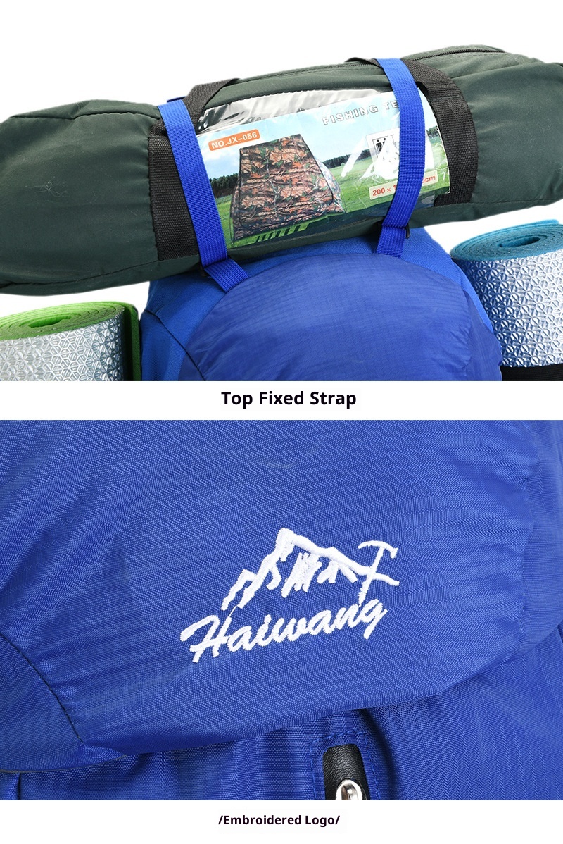 ActiveGo Sipariş Bağlantısı Açık Hava Yürüyüşü Erkekler 60L Büyük Kapasiteli Hafif Sırt Çantası Kadın Trekking Çantası Su Geçirmez Seyahat_voghion.com