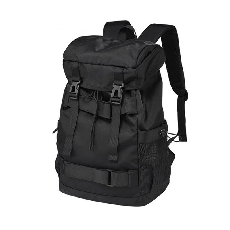 ActiveGo Large Capacity Lightweight Outdoor Hiking For College Students Men's Travel Backpack Black Waterproof Portable Cycling_voghion.com