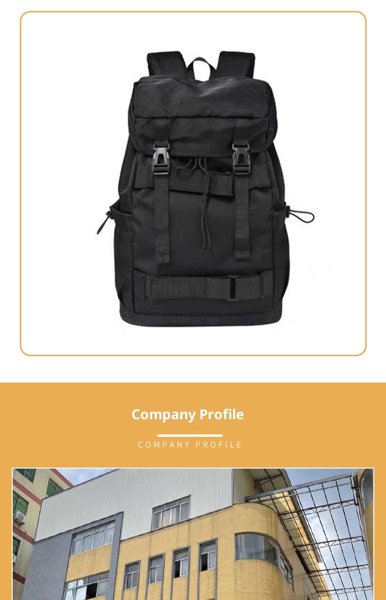 ActiveGo Large Capacity Lightweight Outdoor Hiking For College Students Men's Travel Backpack Black Waterproof Portable Cycling_voghion.com