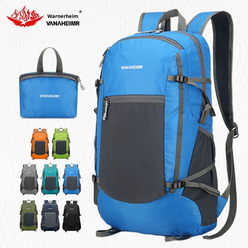 ActiveGo Warnerheim Hiking Men Folding Waterproof Trekking Bag Women Casual Large Capacity Lightweight Backpack_voghion.com