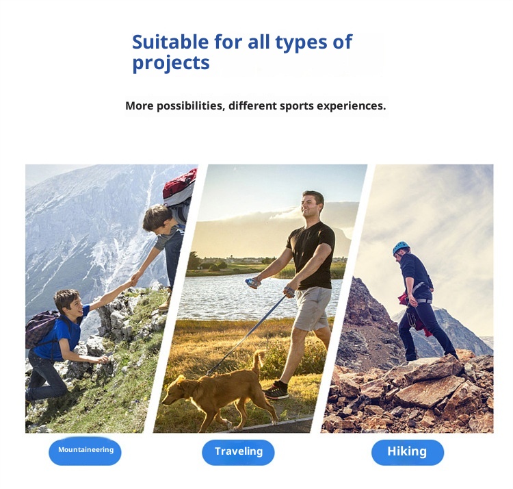 ActiveGo 2025 New Cross-Border Water-Resistant Hiking Multi-Functional Sports Travel Backpack Large Capacity Outdoor Double_voghion.com