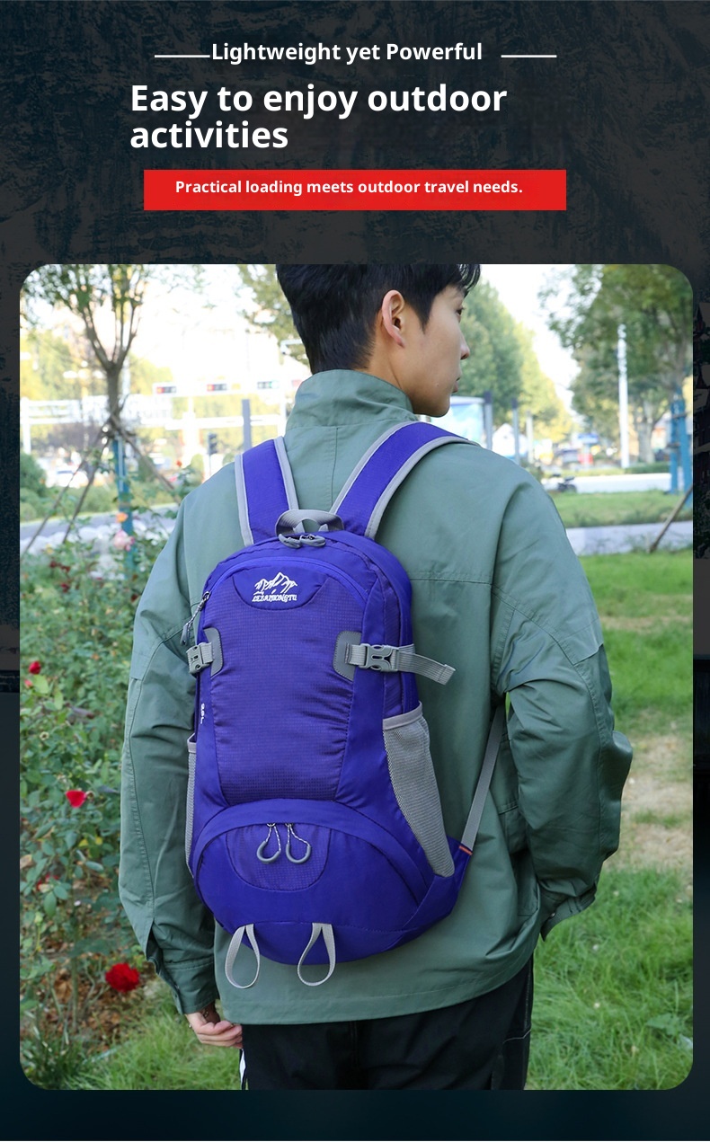 ActiveGo Outdoor Ultra-Light Portable Hiking Backpack For Men And Women, Sports Casual Travel Backpack, Large Capacity_voghion.com