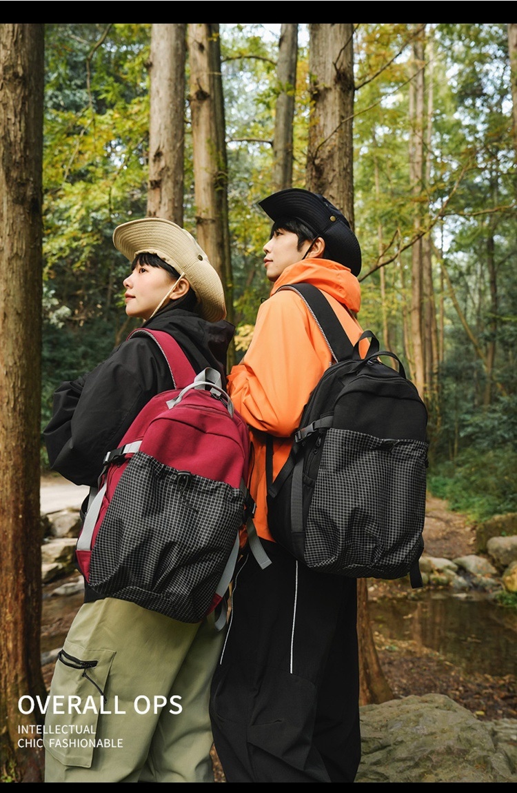 ActiveGo Outdoor Hiking Mountaineering Men's Lightweight Casual Travel Large Capacity Sports Trendy Brand Backpack Student School_voghion.com