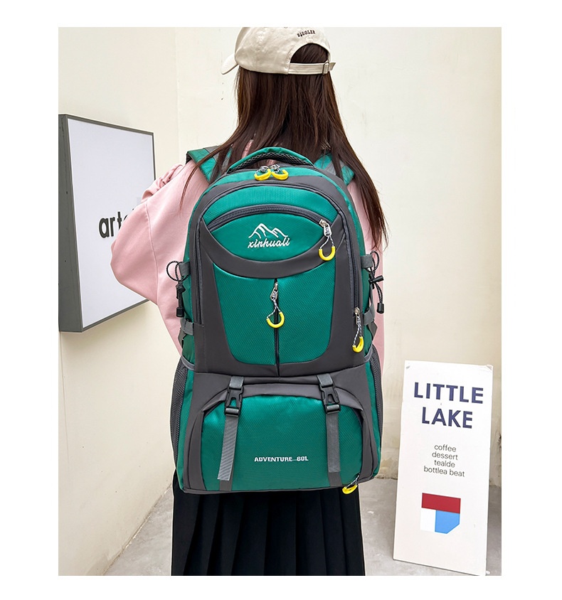 ActiveGo Outdoor Capacity Hiking Waterproof Wear-resistant Travel Bag Large Multifunctional Trekking Luggage Backpack Off-road_voghion.com