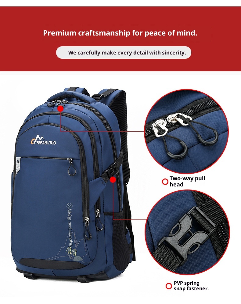 ActiveGo Wholesale Hiking Bag Multifunctional Travel Waterproof Outdoor Large Capacity Factory Backpack Men's New Style_voghion.com