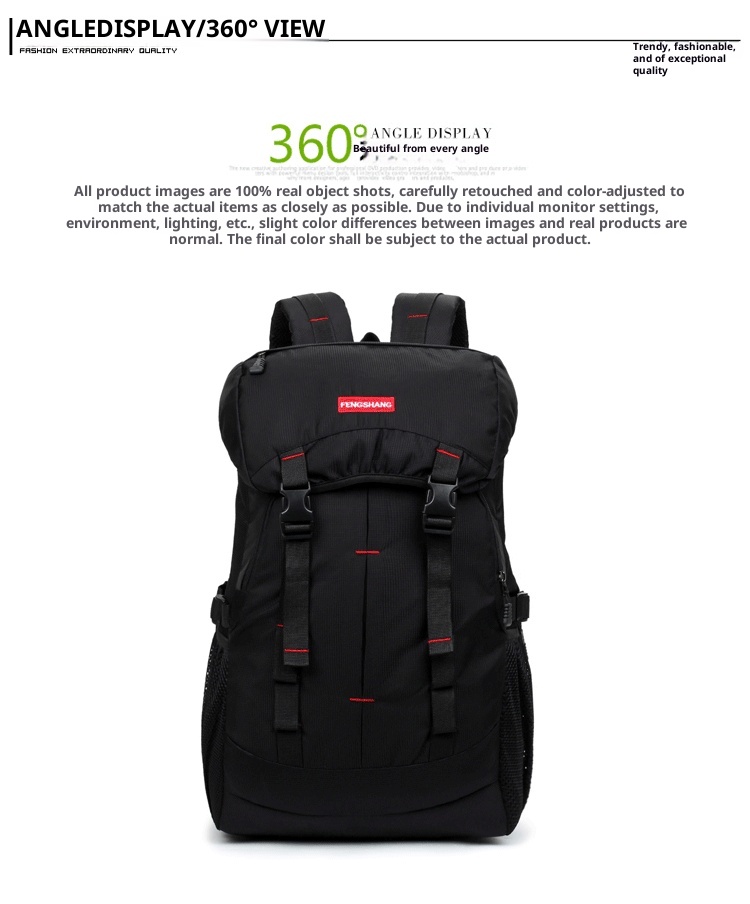 ActiveGo Hiking Suspension Cross-Border Large Capacity Mountaineering Bag Skiing Outdoor Camping Travel Trail Running Backpack_voghion.com