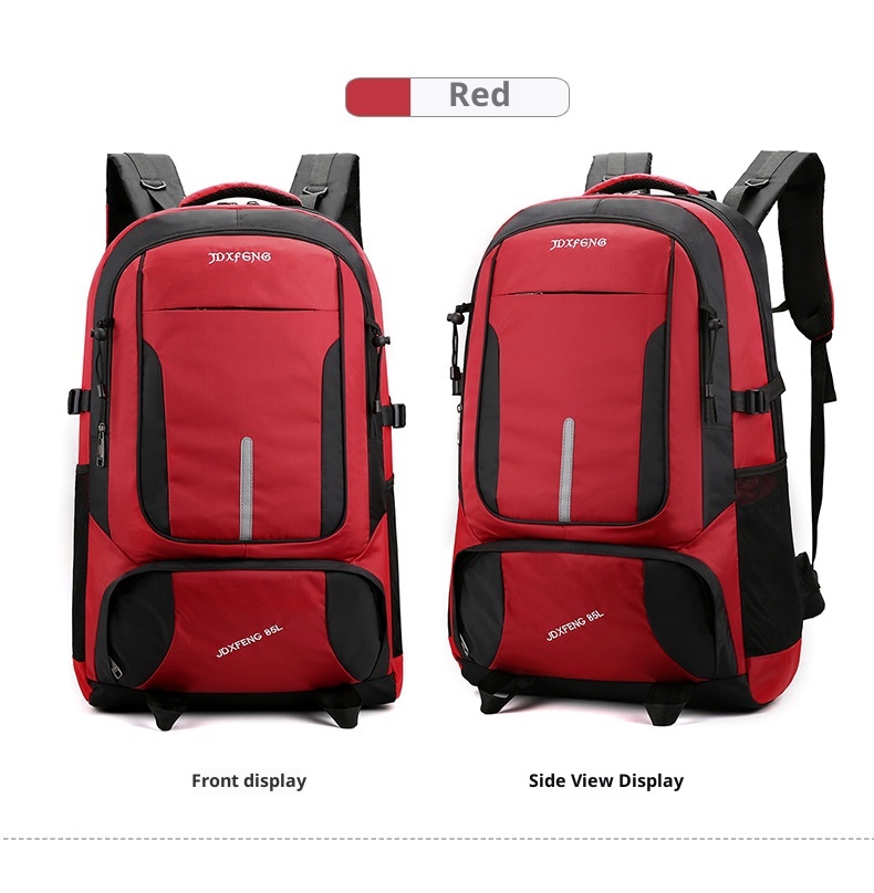 Zaino da viaggio per uomo ActiveGo, impermeabile, di grande capacità, per escursioni, sport all'aria aperta, scuola, all'ingrosso_voghion.com