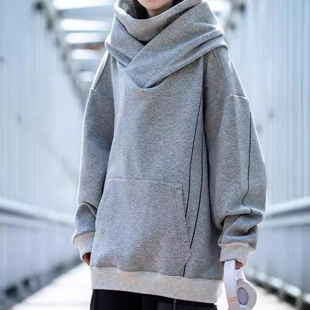 boy Boy Boy 2024 New Brand Neck Sweatshirt For Men Spring And Autumn Thickened Hooded American Style Ins High Street Top Jacket_voghion.com
