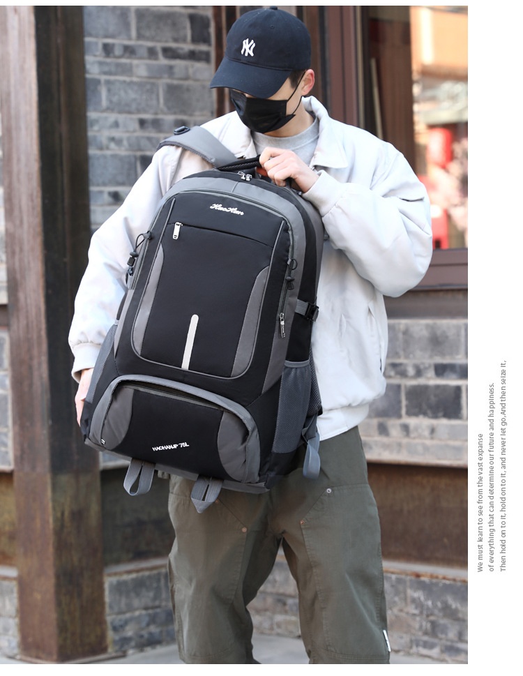 ActiveGo Sınır Ötesi Özel Sırt Çantası Erkekler ve Kadınlar İçin, Büyük Kapasiteli Su Geçirmez Seyahat Açık Hava Yürüyüş Çantası Toptan İş_voghion.com