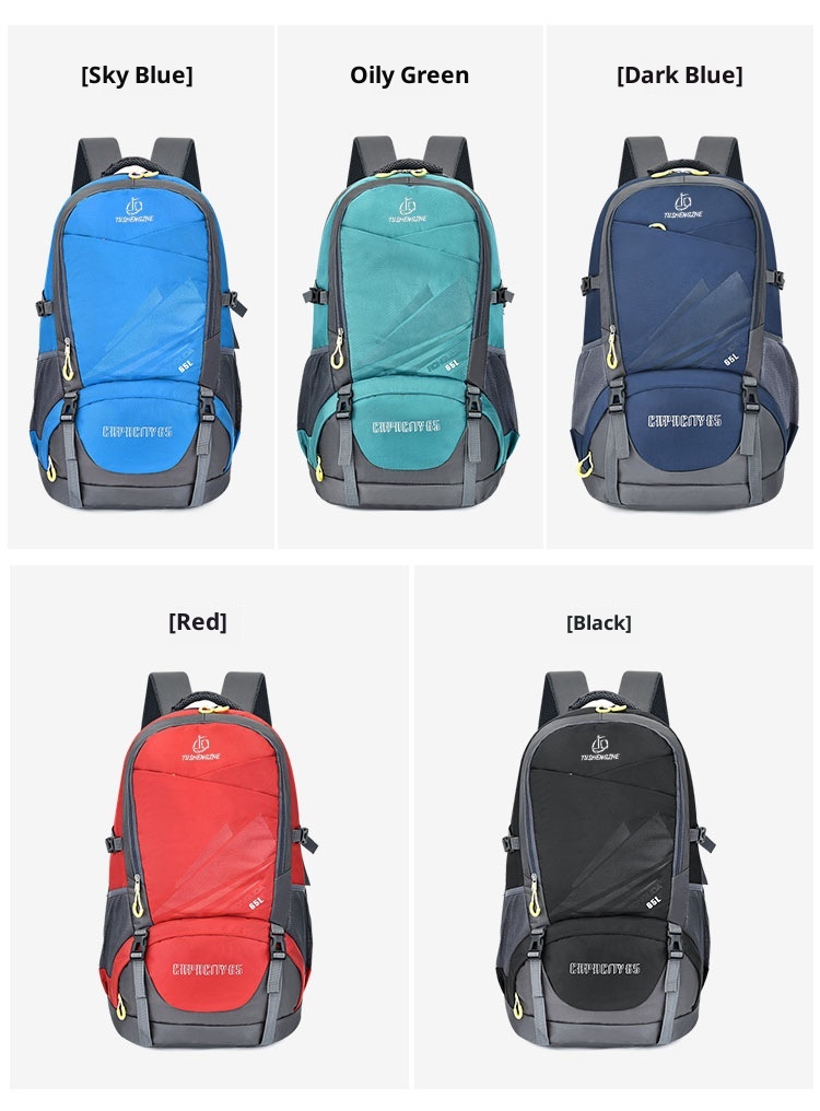 ActiveGo Waterproof And Wear-resistant Large Capacity New Hiking Camping Travel Mountaineering Bag Outdoor Backpack_voghion.com