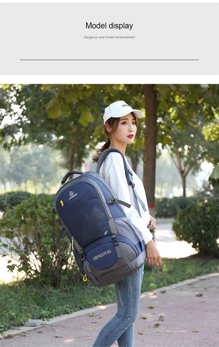 ActiveGo Waterproof And Wear-resistant Large Capacity New Hiking Camping Travel Mountaineering Bag Outdoor Backpack_voghion.com