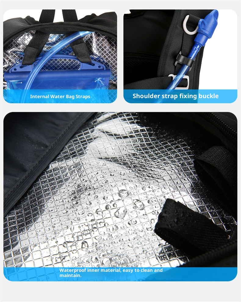 ActiveGo Cross-border Cycling Bag Outdoor Bicycle Multi-functional Water-resistant Sports Picnic Large Capacity Backpack_voghion.com