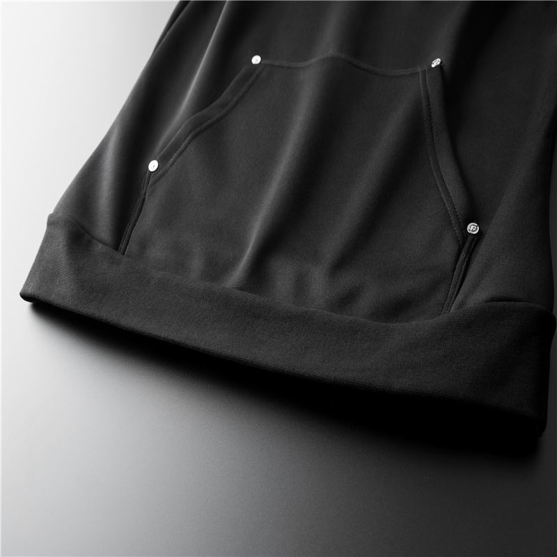 ragazzo Ragazzo 2025 Autunno Inverno Nuova Felpa Casual Sportiva Per Uomo Trendy Bello Moda Pile Con Cappuccio Set Due Pezzi_voghion.com