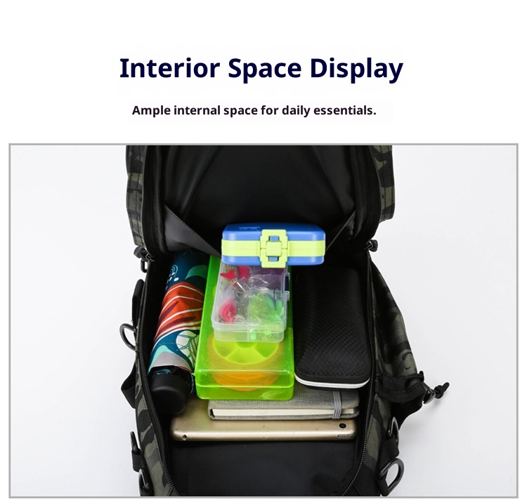 ActiveGo Lure Large Capacity Tactical Backpack For Men Multifunctional Outdoor Travel Hiking Cycling Camouflage Single And Double_voghion.com