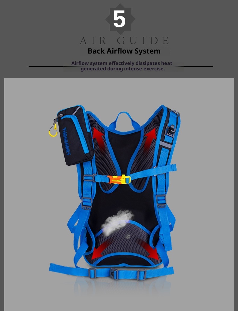 ActiveGo Warneheim Cross-Border New Model Cycling Bag Outdoor Hiking Large Capacity Water-Resistant Bicycle Backpack_voghion.com