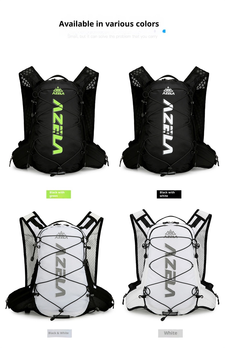 ActiveGo Azera Atmungsaktiver Sportrucksack mit großem Fassungsvermögen, geeignet für Bergsteigen, Offroad-Radfahren, Cross-Border-Marathon und als Trinkrucksack_voghion.com