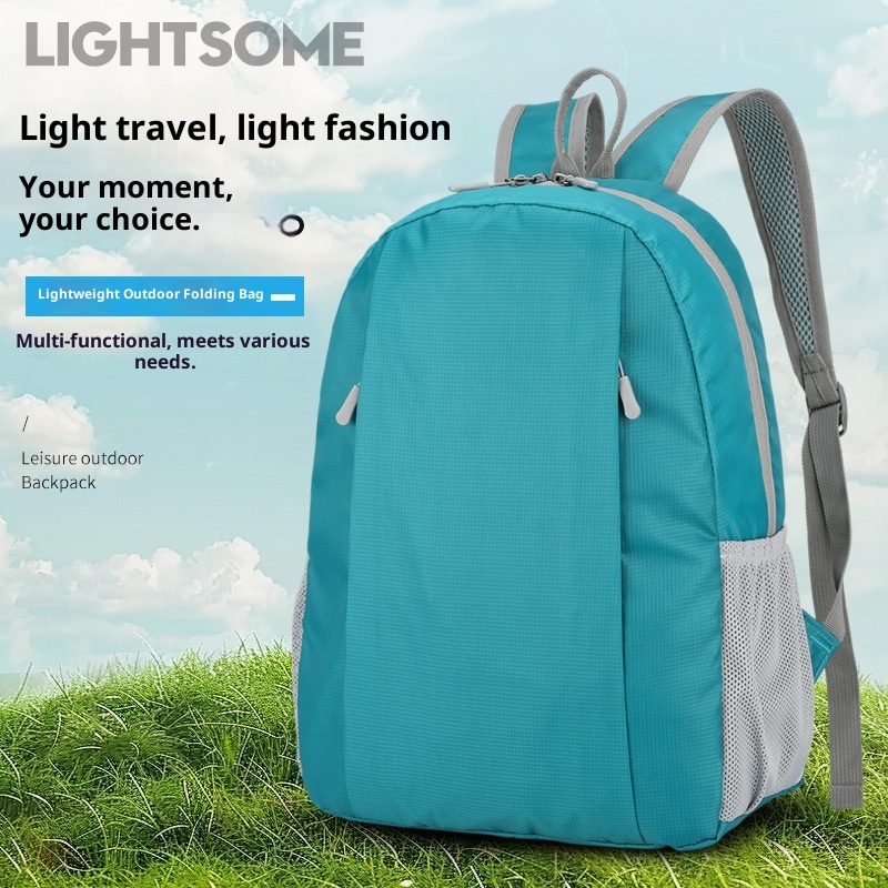 Zaino sportivo da uomo e da donna ActiveGo, leggero e di grande capacità, per attività all'aperto, trekking, alpinismo e altro ancora._voghion.com