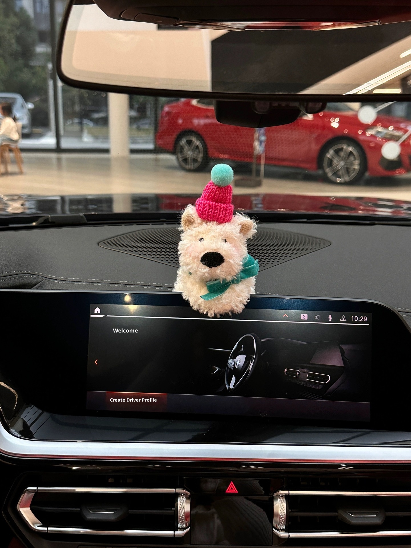 Niedlicher Auto-Anhänger mit Welpenmotiv für Armaturenbrett, Scheibenwischer und Blinker – ein süßes Auto-Ornament für Frauen_voghion.com