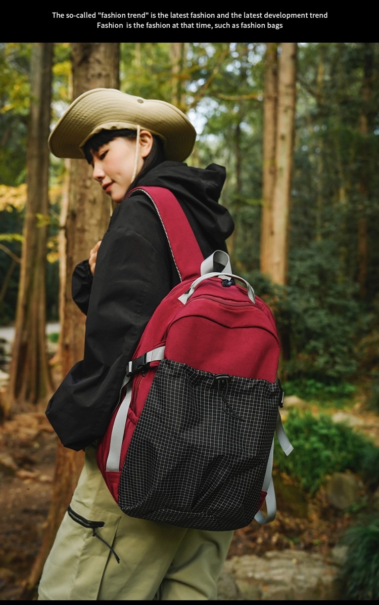 ActiveGo Outdoor Hiking Mountaineering Men's Lightweight Casual Travel Large Capacity Sports Trendy Brand Backpack Student School_voghion.com