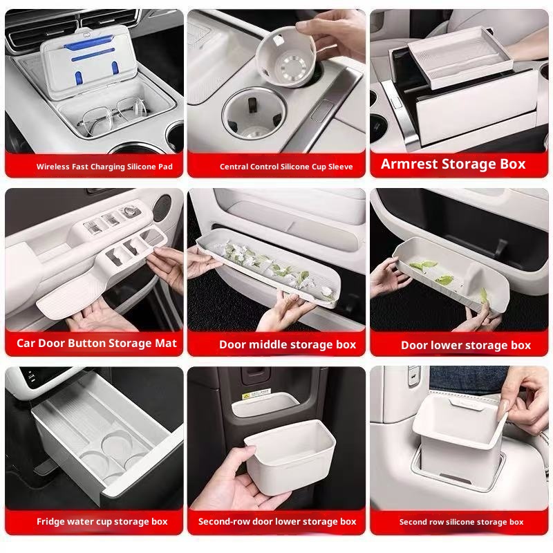 25 modelli Ideal MEGA Home/Set di tappetini in silicone ultra modificati speciali per interni auto completi_voghion.com