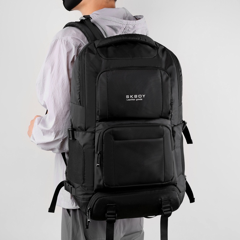 Zaino da viaggio per computer da uomo ActiveGo, borsa da viaggio per alpinismo e attività all'aperto, grande capacità_voghion.com