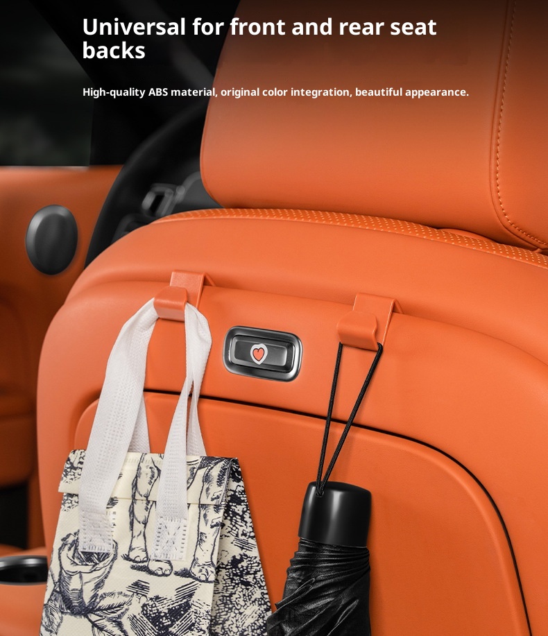 Ideal L7/L8/L9 Glove Box Seat Back Clip-on Storage Hook Car Interior Modification_voghion.com