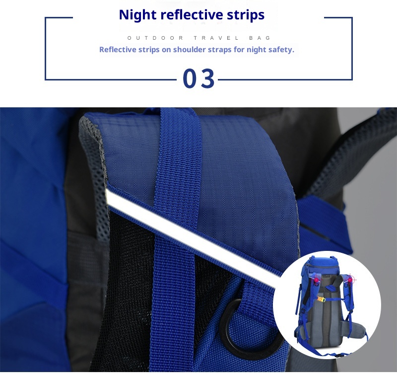 ActiveGo Sipariş Bağlantısı Açık Hava Yürüyüşü Erkekler 60L Büyük Kapasiteli Hafif Sırt Çantası Kadın Trekking Çantası Su Geçirmez Seyahat_voghion.com