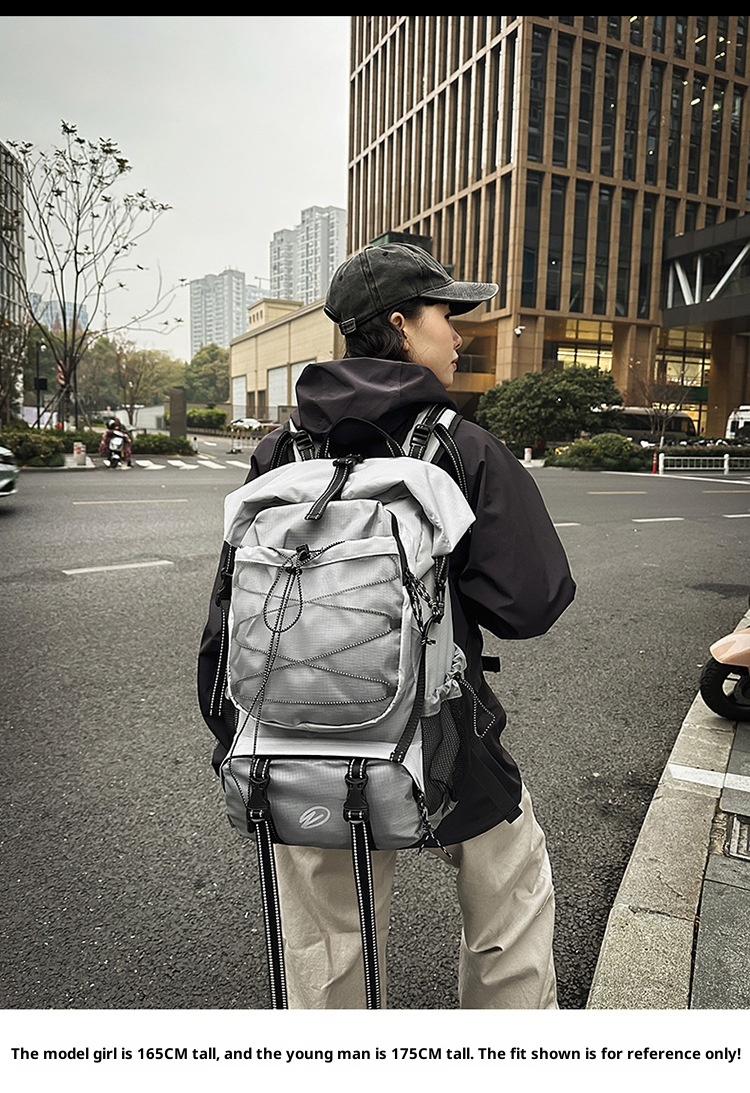 ActiveGo Outdoor Sports Hiking Large Capacity Lightweight Trekking Travel Men's Work Backpack Double Shoulder Student School Bag_voghion.com