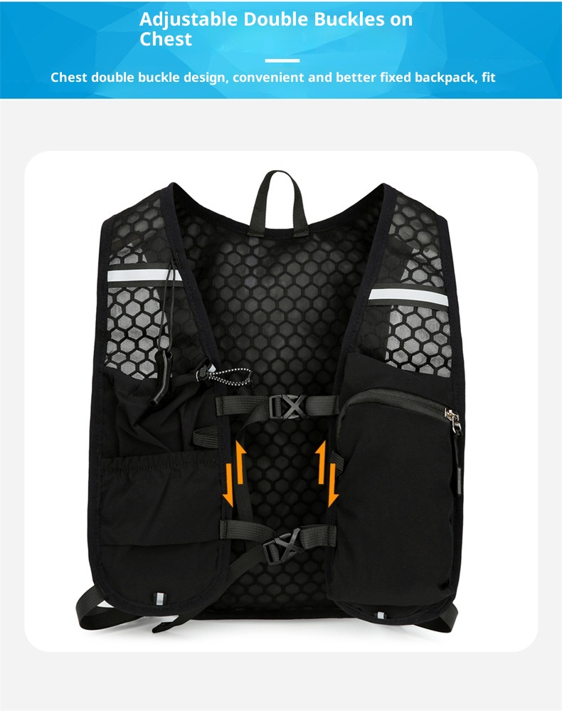 ActiveGo Azera Denim Mountain Water Set Off-Road Travel Large Capacity Backpack Sports Outdoor Hiking Running Cycling Bag_voghion.com