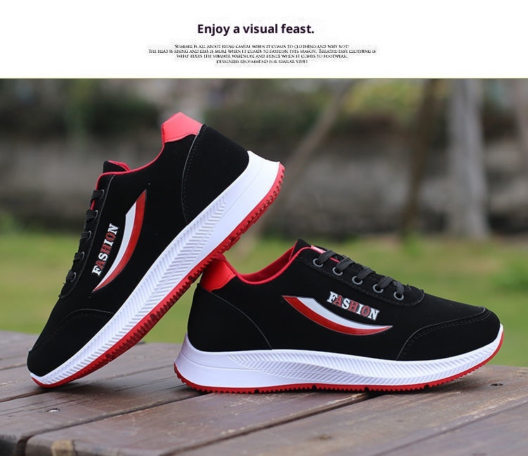 Fabricante ActiveGo, venta al por mayor transfronteriza, zapatillas deportivas informales de algodón para hombre, primavera 2025, nuevas, de un solo lado y estilo único._voghion.com