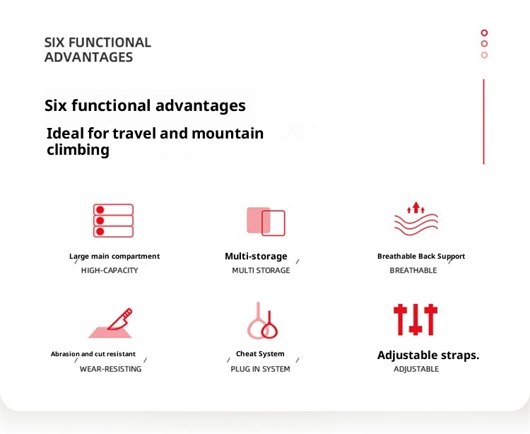 Zaino da viaggio unisex ActiveGo da 90 litri, grande capacità, per campeggio, escursionismo_voghion.com