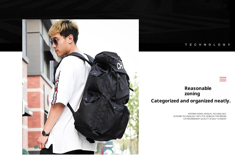 Sac à dos multifonctionnel de voyage léger ActiveGo Outdoor Sports Mountaineering pour homme, grande capacité, idéal pour l'école_voghion.com