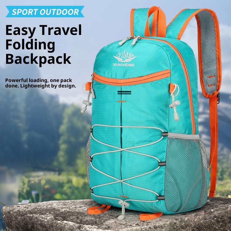ActiveGo Fold Sports Outdoor Practical Multi-Functional Casual Hiking Bag Large Capacity Mountaineering Cycling Backpack_voghion.com