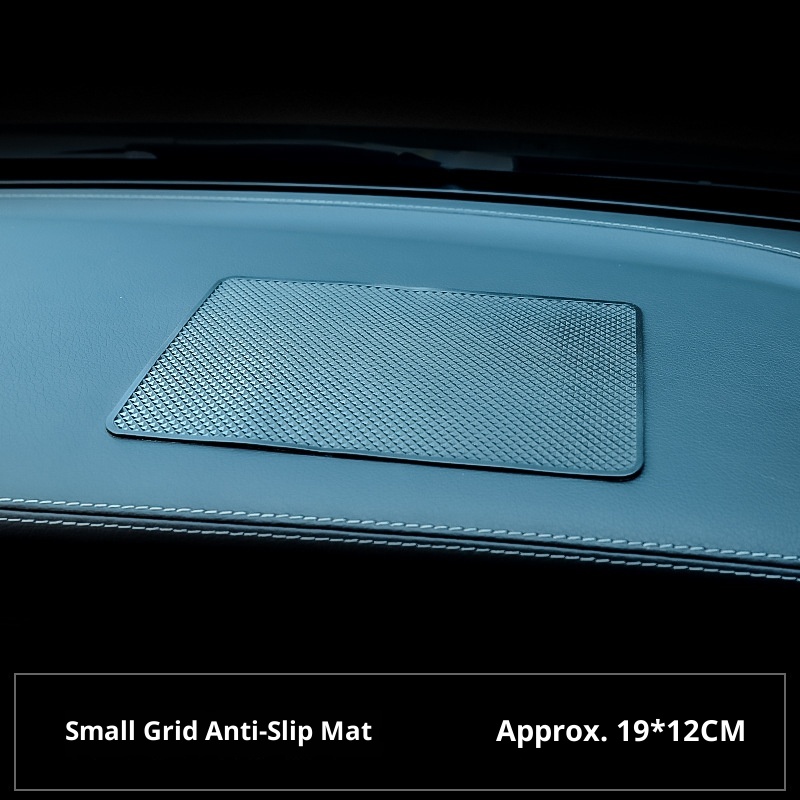 Anti-Slip Ornament Feather In-Car Central Control Silicone Car Decoration Rhinestone Mat Cross-Border New Product_voghion.com