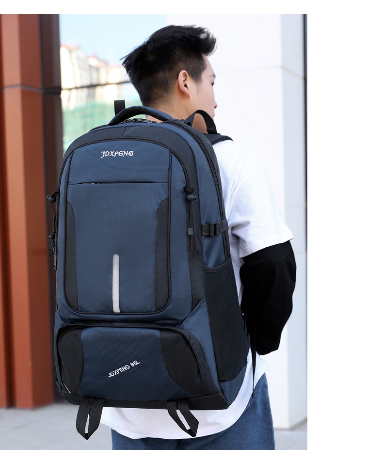 Zaino da viaggio per uomo ActiveGo, impermeabile, di grande capacità, per escursioni, sport all'aria aperta, scuola, all'ingrosso_voghion.com