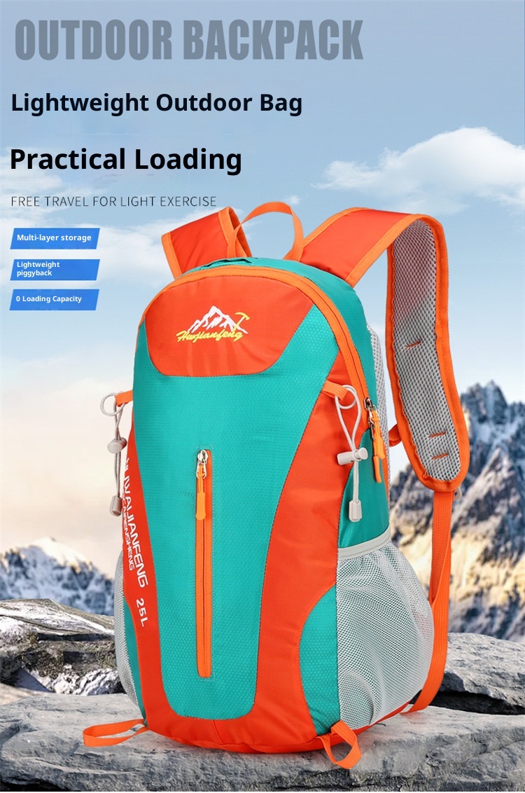 ActiveGo 2025 New Cross-Border Water-Resistant Hiking Multi-Functional Sports Travel Backpack Large Capacity Outdoor Double_voghion.com