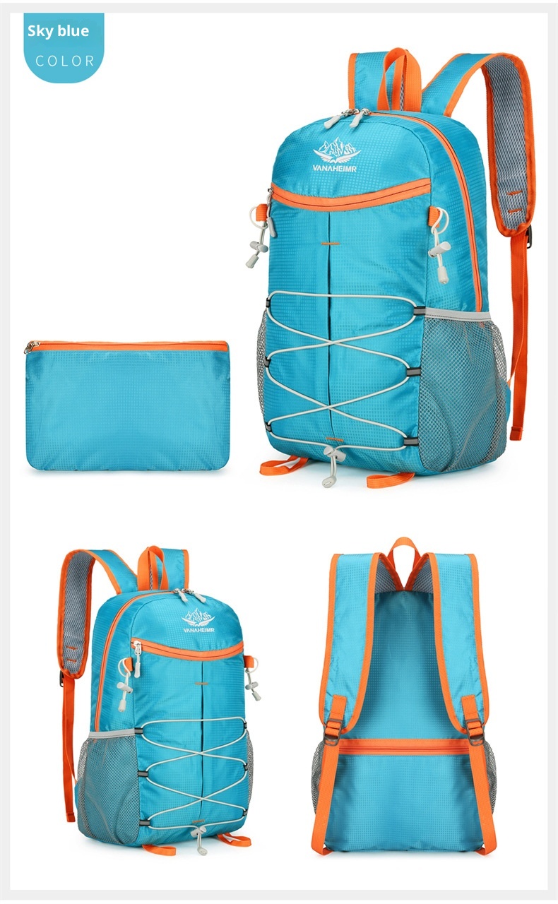 ActiveGo Fold Sports Outdoor Practical Multi-Functional Casual Hiking Bag Large Capacity Mountaineering Cycling Backpack_voghion.com