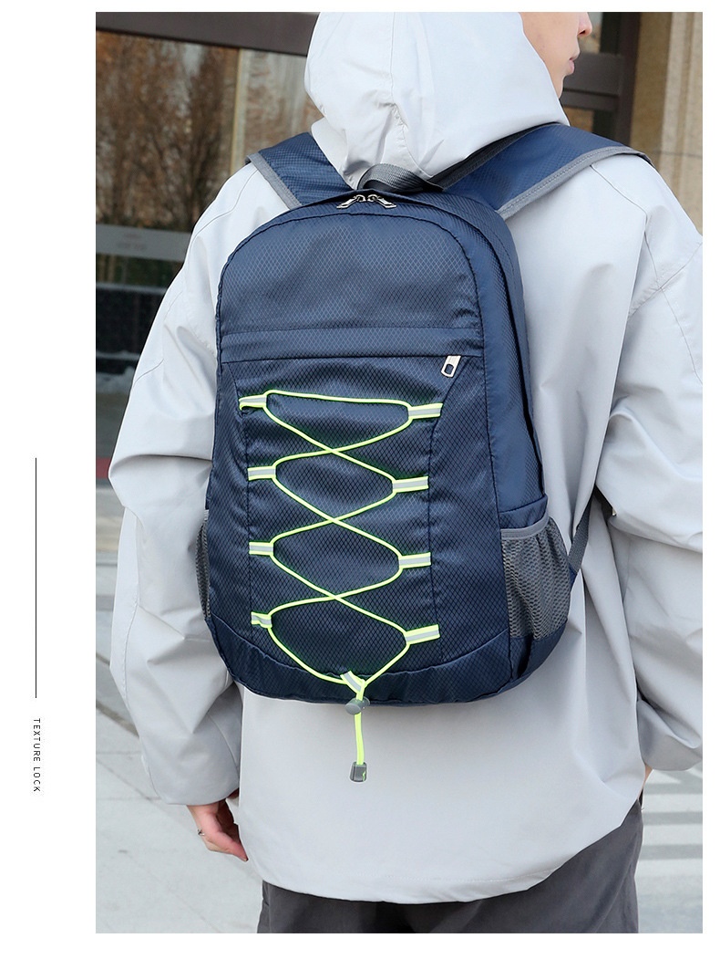 ActiveGo Outdoor Faltbarer Rucksack für Damen und Herren, Multifunktionaler Wander-, Sport- und Reiserucksack, Großes Fassungsvermögen, Tragbar zum Klettern_voghion.com