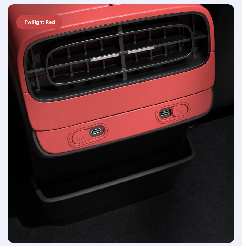 Suitable Xiaomi SU7 Rear Exhaust Vent Cover Charging Port Protective Cap Interior Modification Accessories Supplies For_voghion.com